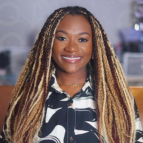 3 In 1 Afro Kinky Bulk Three Colors #32/16/613 Human Hair Extensions For Braiding Dreadlock Hair 3 In 1 Afro Kinky Bulk Three Colors #32/16/613 Human Hair Extensions For Braiding Dreadlock Hair