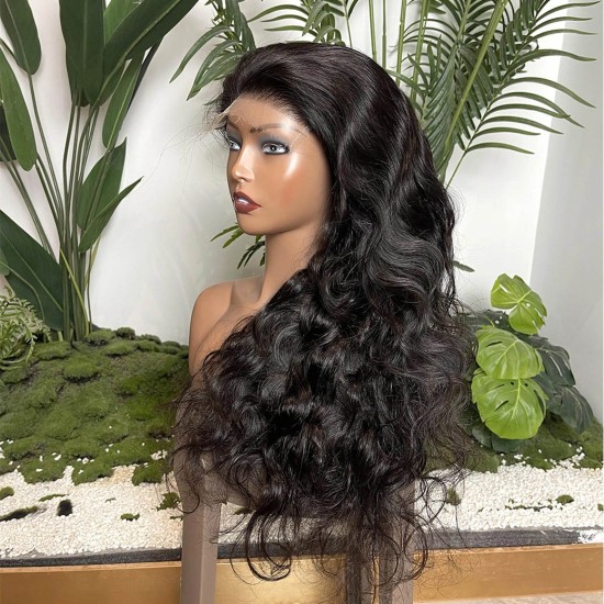 AYEHAIRPRO Natural Wave Hair Super Virgin Hair Lace Wig AYEHAIRPRO Natural Wave Hair Super Virgin Hair Lace Wig