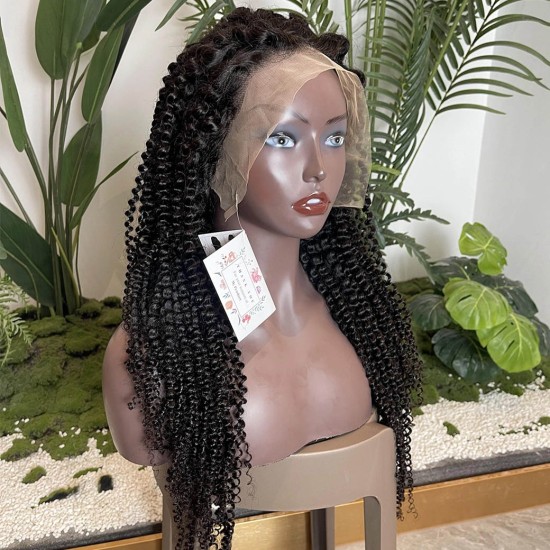 AYEHAIRPRO Kinky Curly Hair Super Virgin Hair Lace Wig AYEHAIRPRO Kinky Curly Hair Super Virgin Hair Lace Wig