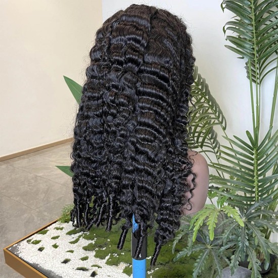 AYEHAIRPRO Burmese Curly Hair Super Virgin Hair Lace Wig AYEHAIRPRO Burmese Curly Hair Super Virgin Hair Lace Wig