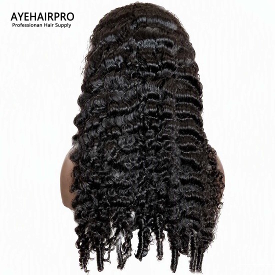 AYEHAIRPRO Burmese Curly Hair Super Virgin Hair Lace Wig AYEHAIRPRO Burmese Curly Hair Super Virgin Hair Lace Wig
