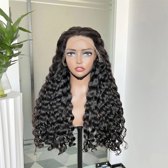 AYEHAIRPRO Water Wave Super Virgin Hair Lace Wig AYEHAIRPRO Water Wave Super Virgin Hair Lace Wig