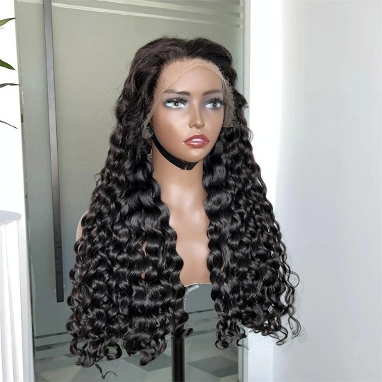 AYEHAIRPRO Water Wave Super Virgin Hair Lace Wig AYEHAIRPRO Water Wave Super Virgin Hair Lace Wig