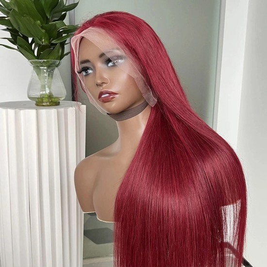 AYEHAIRPRO #99J Straight Hair Super Virgin Hair Lace Wig AYEHAIRPRO #99J Straight Hair Super Virgin Hair Lace Wig