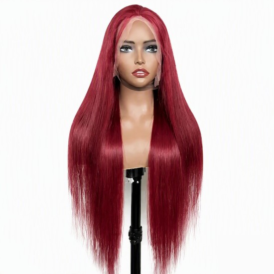 AYEHAIRPRO #99J Straight Hair Super Virgin Hair Lace Wig AYEHAIRPRO #99J Straight Hair Super Virgin Hair Lace Wig